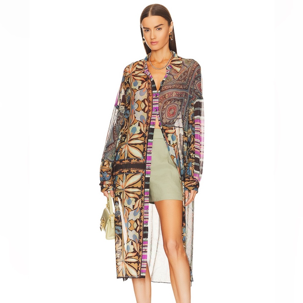 Free People Naomi Maxi Top